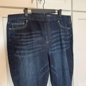 Lands' End NWT Womens Mid Rise Pull-On Skinny Jean